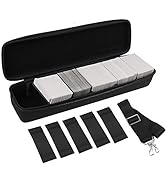Comecase Card Case Storage Bag Collection, Holds Up to 1500 Cards, Portable Game Card Holder Shou...