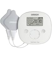 OMRON Total Power + Heat TENS Unit Muscle Stimulator, Simulated Massage and Heat Therapy for Lowe...