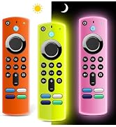 (3 Pack) ONEBOM Protective Remote Cover, Silicone Remote Cover, Remote Control Cover Pink Yellow ...