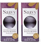 Saavy Naturals Bath Bomb Duo, Pack of 2