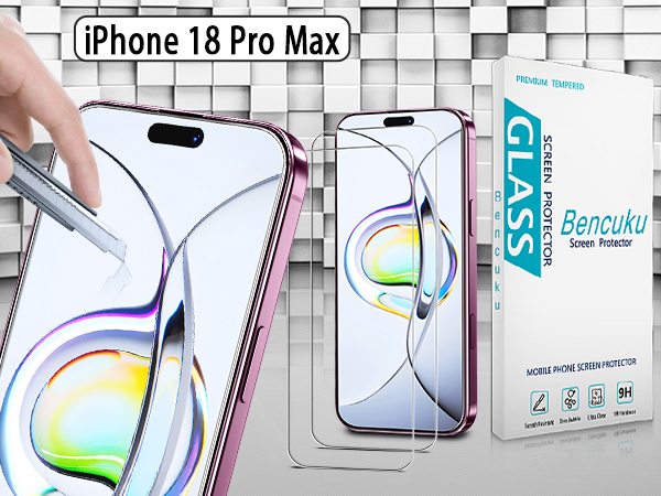 screen protector for iphone 18 pro max