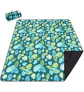 PY SUPER MODE Picnic Blankets Extra Large, Waterproof Foldable Outdoor Beach Blanket Oversized 83...