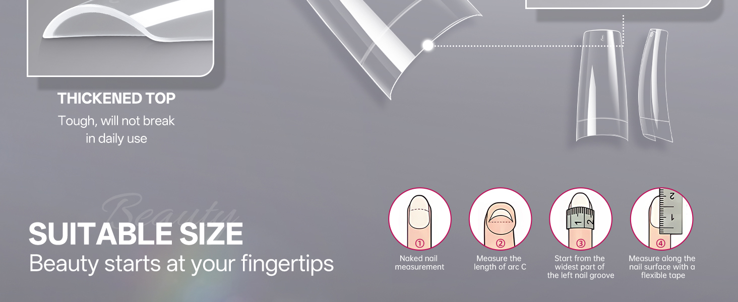 false nail tips by krofaue