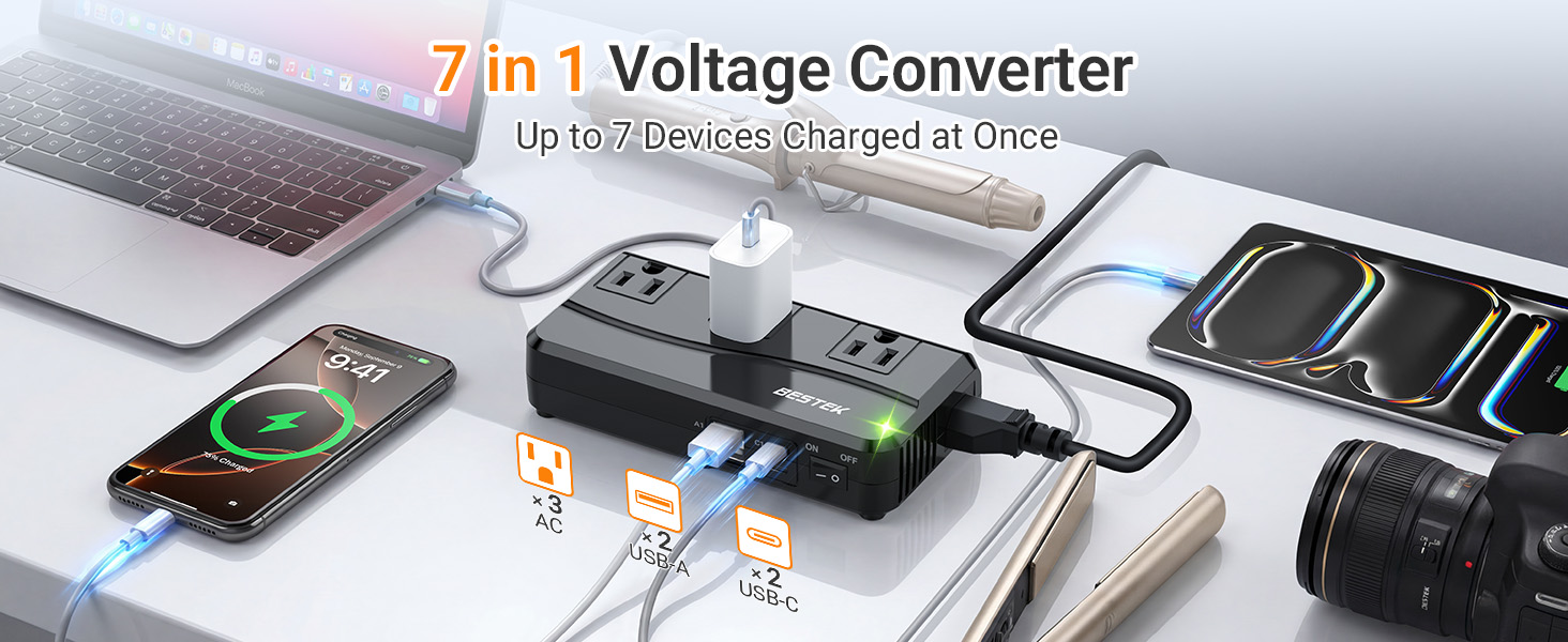 7 in 1 Voltage Converter