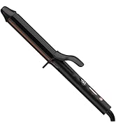 ANNLARY 1.25 Inch Curling Iron, 1 1/4 Titanium Ceramic Hair Curler, Fast Heating Curling Wand wit...