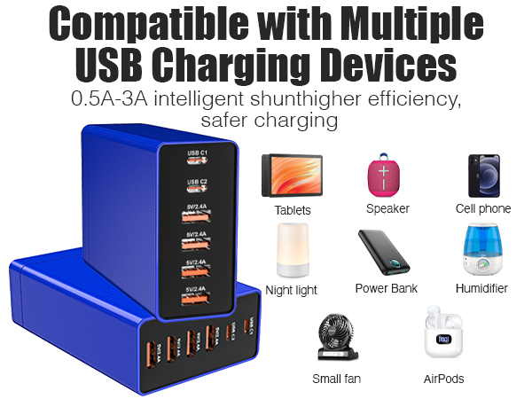 USB charger station