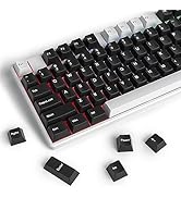 WOB Keycaps 60 Percent 168 Keys PBT Custom Gaming Keycaps Double Shot Cherry Profile for ANSI US ...