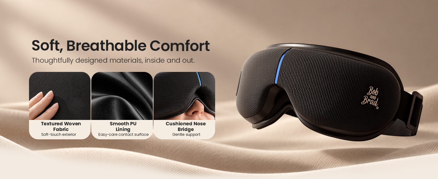 bob and brad eye massager with heat and cooling