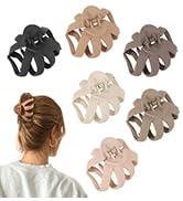Hair Claw Clips for Women Thick Thin Hair - Big Hair Clips Square Matte Claw Clips Medium Rectang...