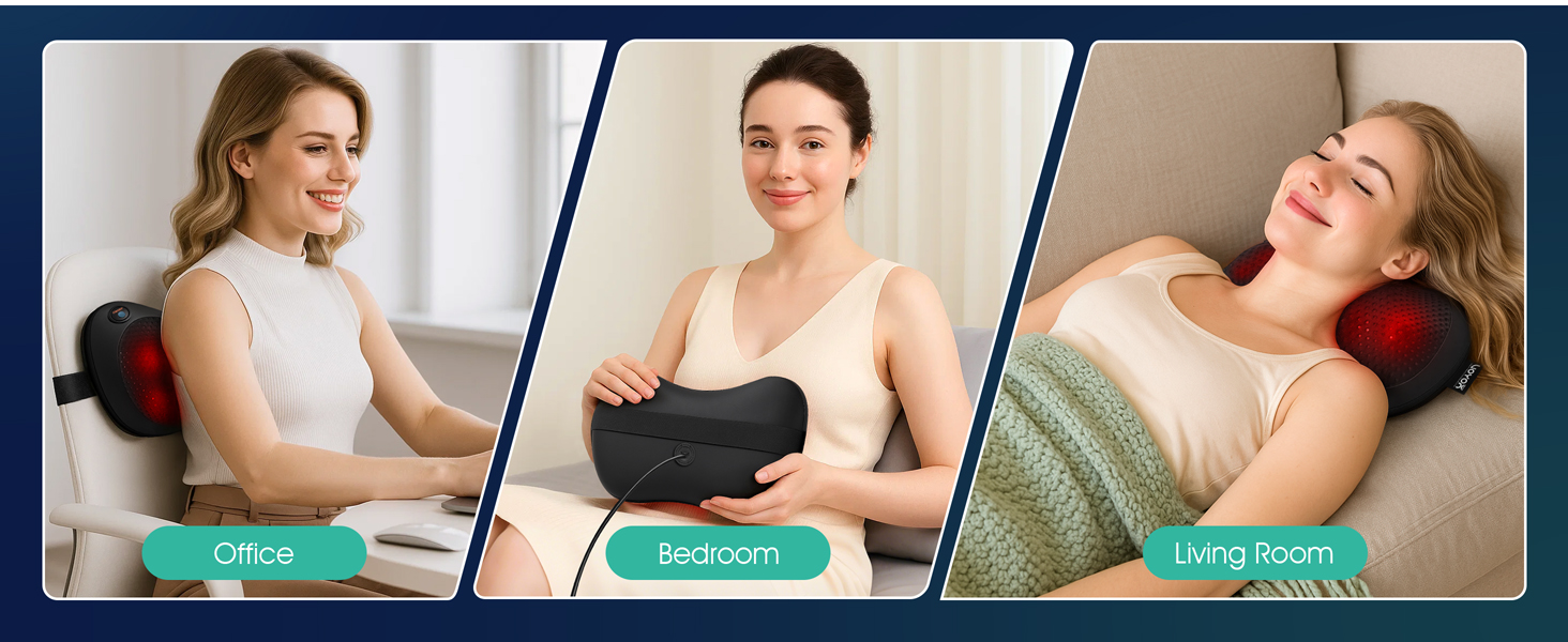 Relief tiredness and soreness for different people in office?home and so on