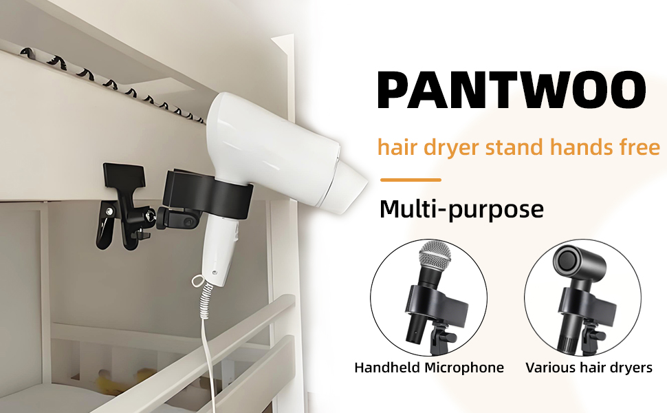 Hands Free Hair Dryer Holder