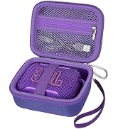 Hard EVA Carrying Case Compatible with JBL Go 5/4/3 Ultra-Portable Speaker | Travel Storage Bag w...