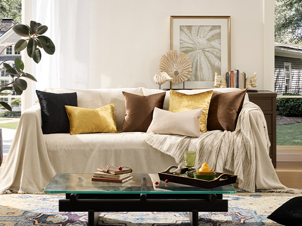 velvet pillow covers