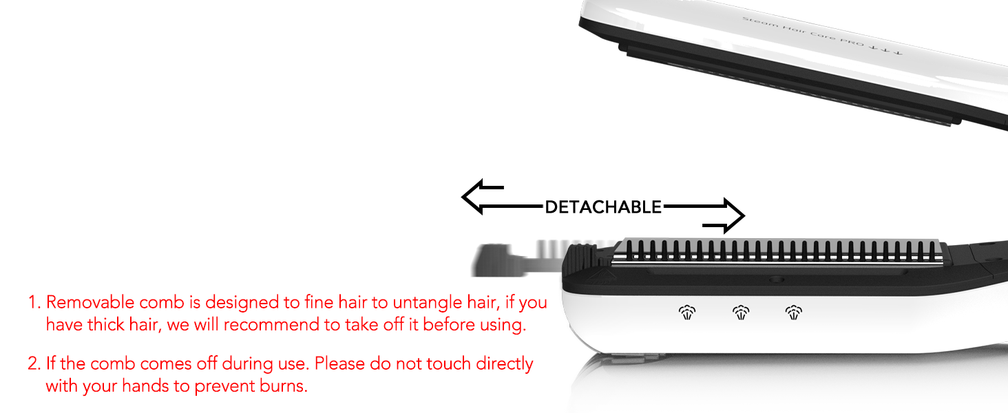 Removable Comb Teeth