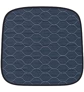 Waterproof Seat Protector (17.7 x 17.7)” - Blue Absorbent Seat Covers - Protector Pads for Chairs...
