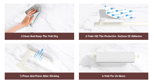 paper towel holder adhesive