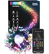 Brizled Smart Cluster Christmas Lights, 19.68FT 200 LED WiFi Cluster Fairy Lights, App Controlled...