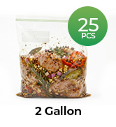 2 Gallon 25 pcs