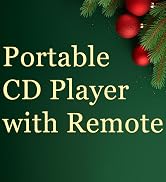 Portable CD Player Boombox with FM Radio