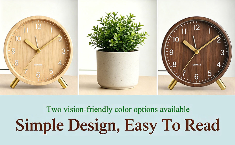 Azxb Analog Alarm Clock