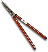 KAKURI Japanese Hedge Shears Heavy Duty Large Bush Cutting Shears Long Handle, 7 Inch Long Straig...