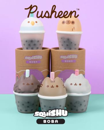 Pusheen Boba SquiSHU Capsule Blind Box Squishy Toy