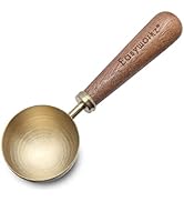 Easyworkz Retro Stainless Steel Coffee Spoon With Black Walnut Handle,10g - Measuring Spoon (Brus...