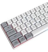 SURMEN CSA Profile 118 Keys Double-Shot PBT Keycap Custome Keycaps for 61/68/84/87 Mechanical Gam...