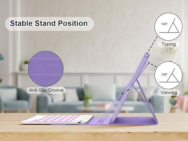 stand folio anti-slip case for ipad 10th generation 2022