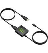 LiNKFOR HDMI eARC ARC to Optical Audio Converter,192kHz Dolby DTS Supported | Comes with 2.1M cab...