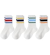 Bearbay Baby Toddler Essentials Non-Slip Crew Socks for Unisex Boys Girls | Full-Sole Silicone Gr...