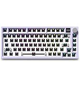 FKZ K75 Barebone 75% Hot Swap Tri-Mode Bluetooth 5.0/2.4G Wireless/Type-C Wired RGB Mechanical Ga...