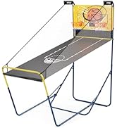 SPOYNAL Dual Shot Basketball Arcade Machine for Home with Adjustable on Front & Back - Indoor Bas...