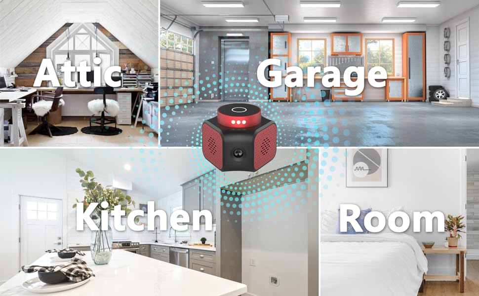 Pest Repellent Ultrasonic Plug in, Easy to Use and Creates A Safe Environment for The Family