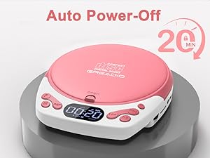 portable cd player with headphones