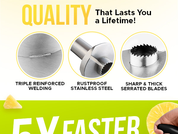 pineapple slicer spears fruit cutter eye remover corer tool cutting tools cut kitchen vegetable