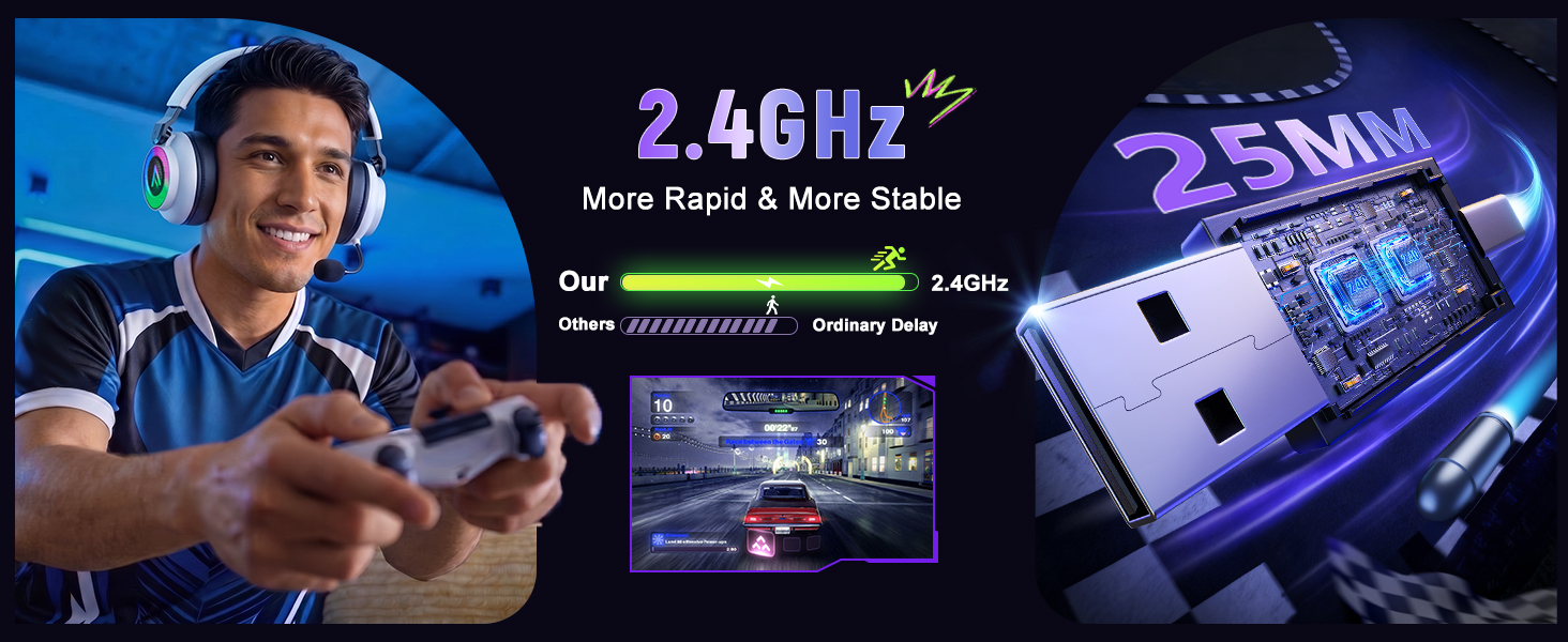 rapid 2.4Ghz 25mm fast connection
