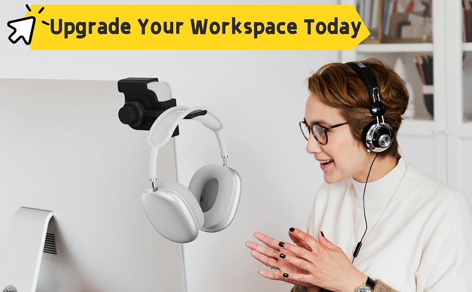 Monitor Headphone Stand