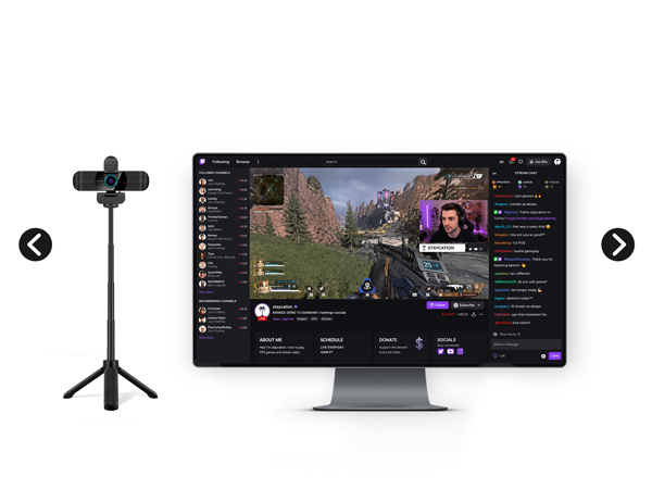 1080p usb webcam for gaming streaming
