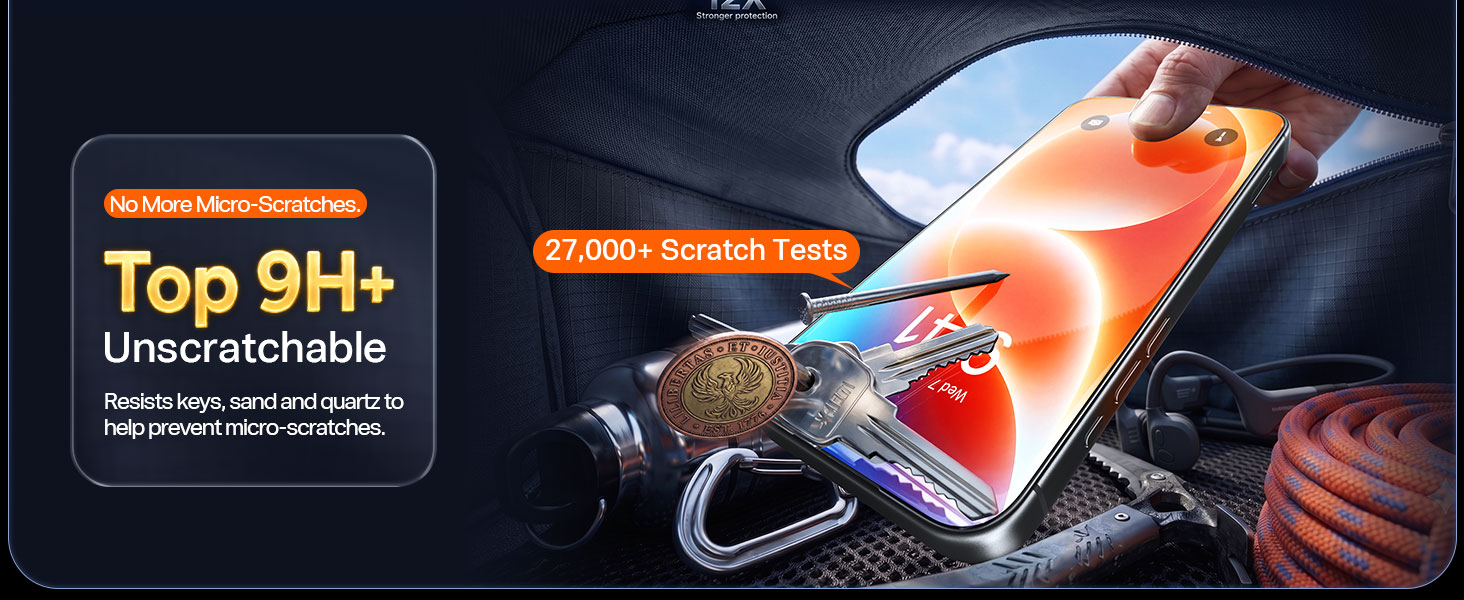 No More Micro-Scratches. Top 9H+ Unscratchable. 27,000+ Scratch Tests.