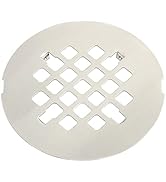 Artiwell 4-1/4” OD Snap-in Shower Drain Cover, Round Shower Drain Strainer Grid, Replacement Cove...