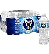 Nestle - Pure Life Purified Bottled Water, 16.9 Oz., 16.9 Fl Oz (Case of 24)