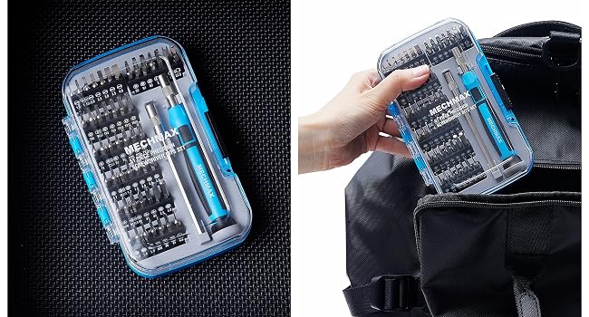51 pc precision bits set storage and portable