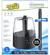 Reptile Fogger, Terrarium Humidifier, Plant Humidifier, Fog Machine Mister for Reptiles and Plant...