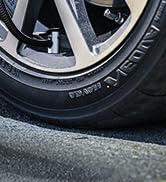 JUSUOX Tire Inflator Portable Air Compressor, 12V DC and battery powered Air Pump for Car Tires