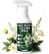kuailaya Silk Plant Cleaner Spray No Wipe, 16.9 oz Artificial Flower & Plant Leaf Cleaner and Shi...