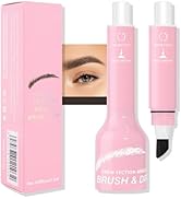 HHLTOH Brow Fection Angled Tip Press & Dip Eyebrow Pen – Waterproof Liquid Eyebrow Brush for Natu...