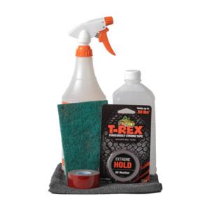 Instructions For Cleaning Surface Prior To Application