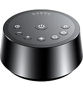 Color Noise Sound Machines with 25 Soothing Sounds Sleep White Noise Machine 32 Volume Levels 5 T...