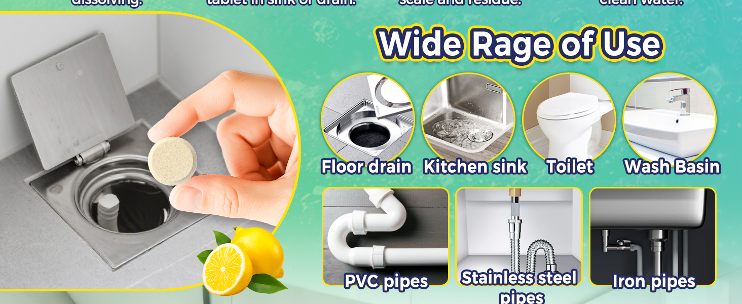 Disposal Cleaner Tablets